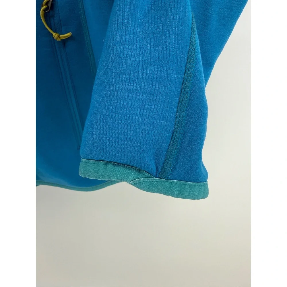 The North Face Summit Series Polartec Fleece Jacket Women's Blue Full Zip Size S